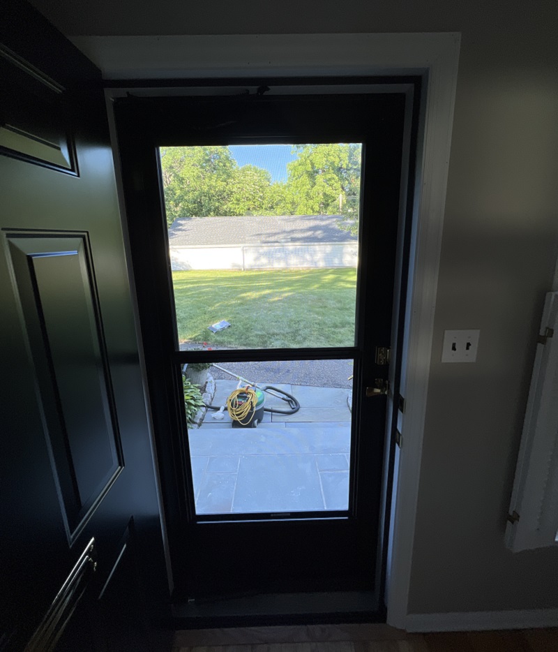 Fiberglass door